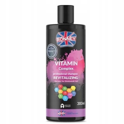 

Ronney Rewitalizujący szampon z witaminami, 300ml
