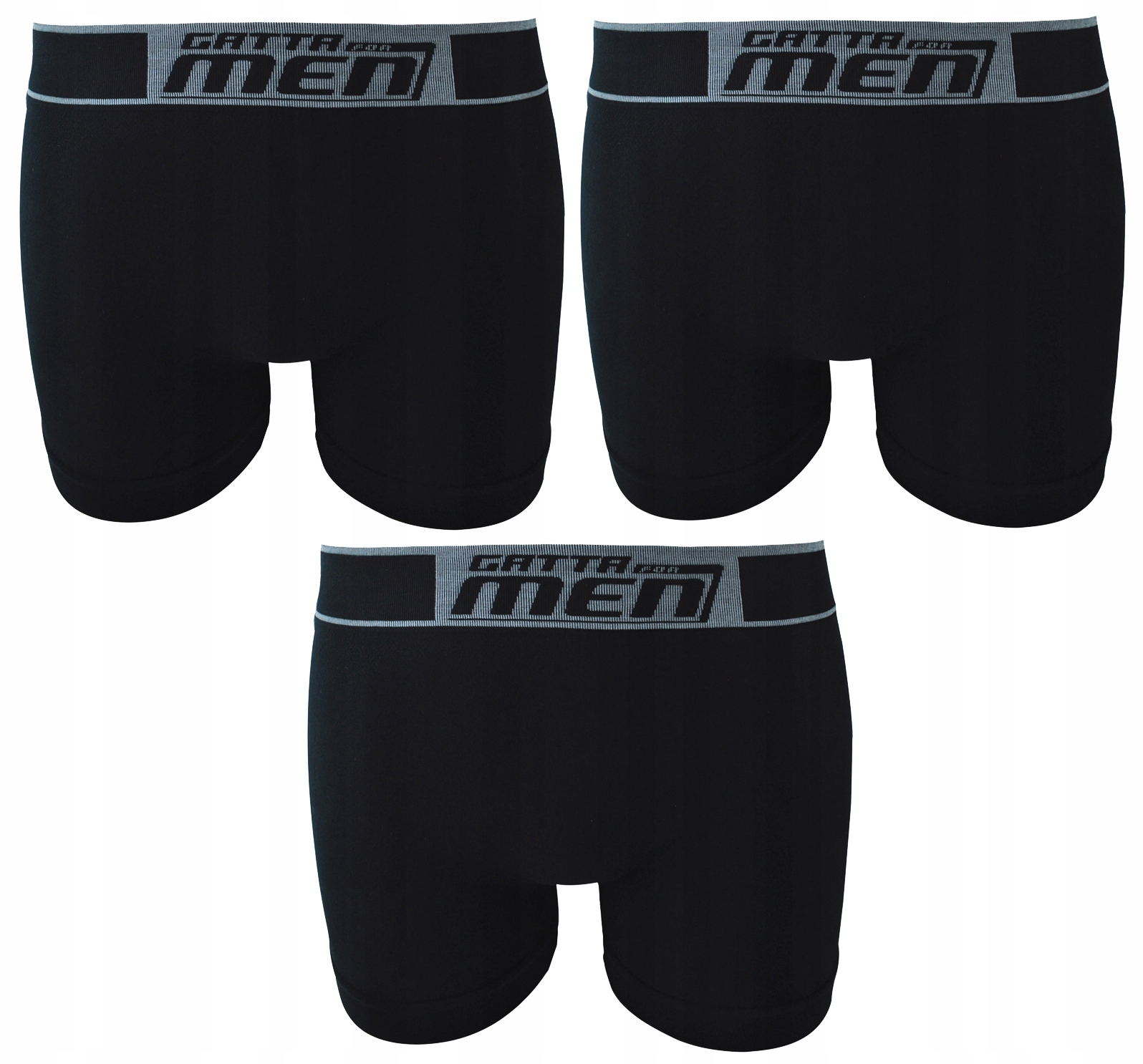 

3 X Gatta Boxer Bawełna Bokserki Meskie Czarne L