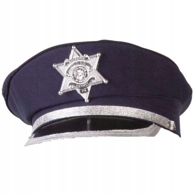 

czapka Policjant policja kawalerski Strój karnawał