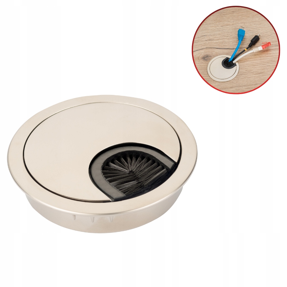 PRZEPUST KABLA PRZELOTKA INOX FI 60MM