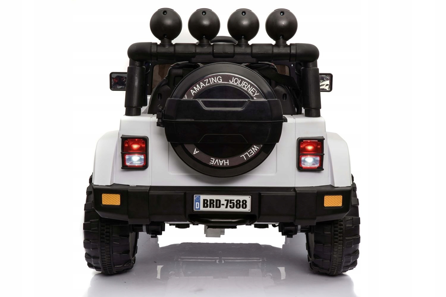 MEGA JEEP FULLTIME, NAPĘD 4X4, 1X12V ,WOLNY START Wiek dziecka 3 lata +