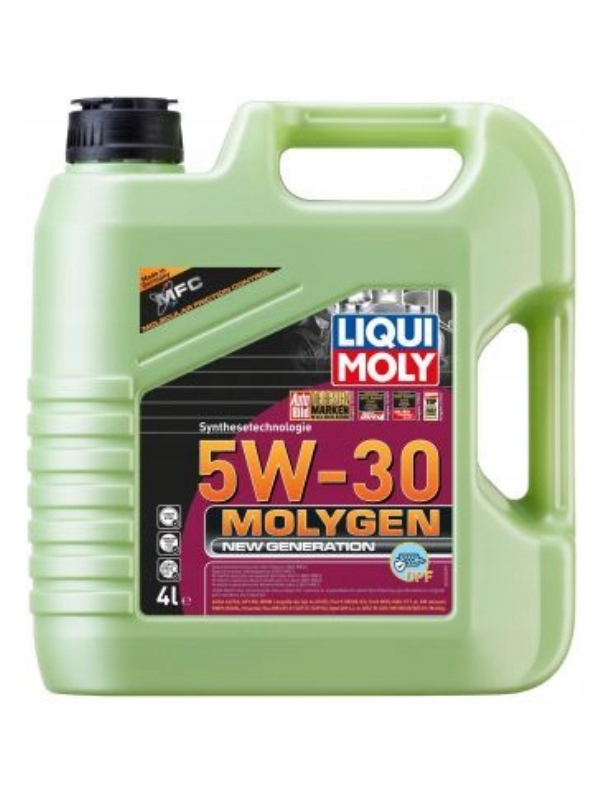 Olej Liqui Moly 5V30 4 L Molygen C2/C3 Sn 229.31 229.51 229.52 LL04 DEXOS2
