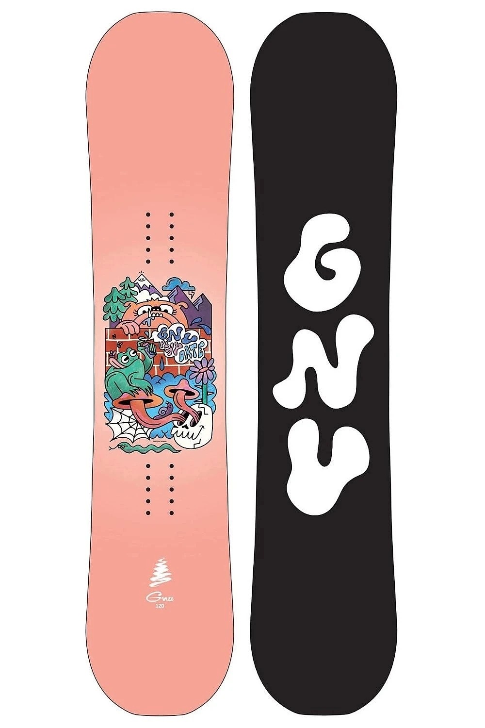 komplet snowboardowy Gnu Play Date Package Grom