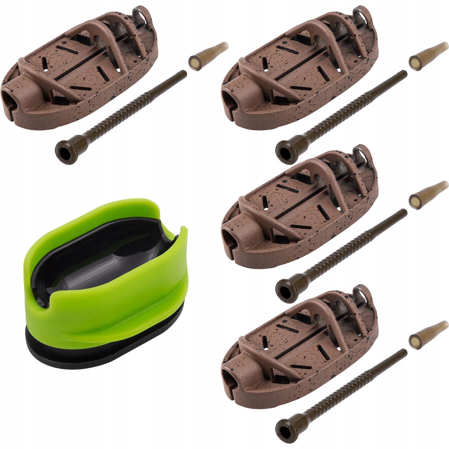 Zestaw Method Feeder Mikado MFX Q.M.F 4x Podajnik 30g + Foremka PRESS MOULD