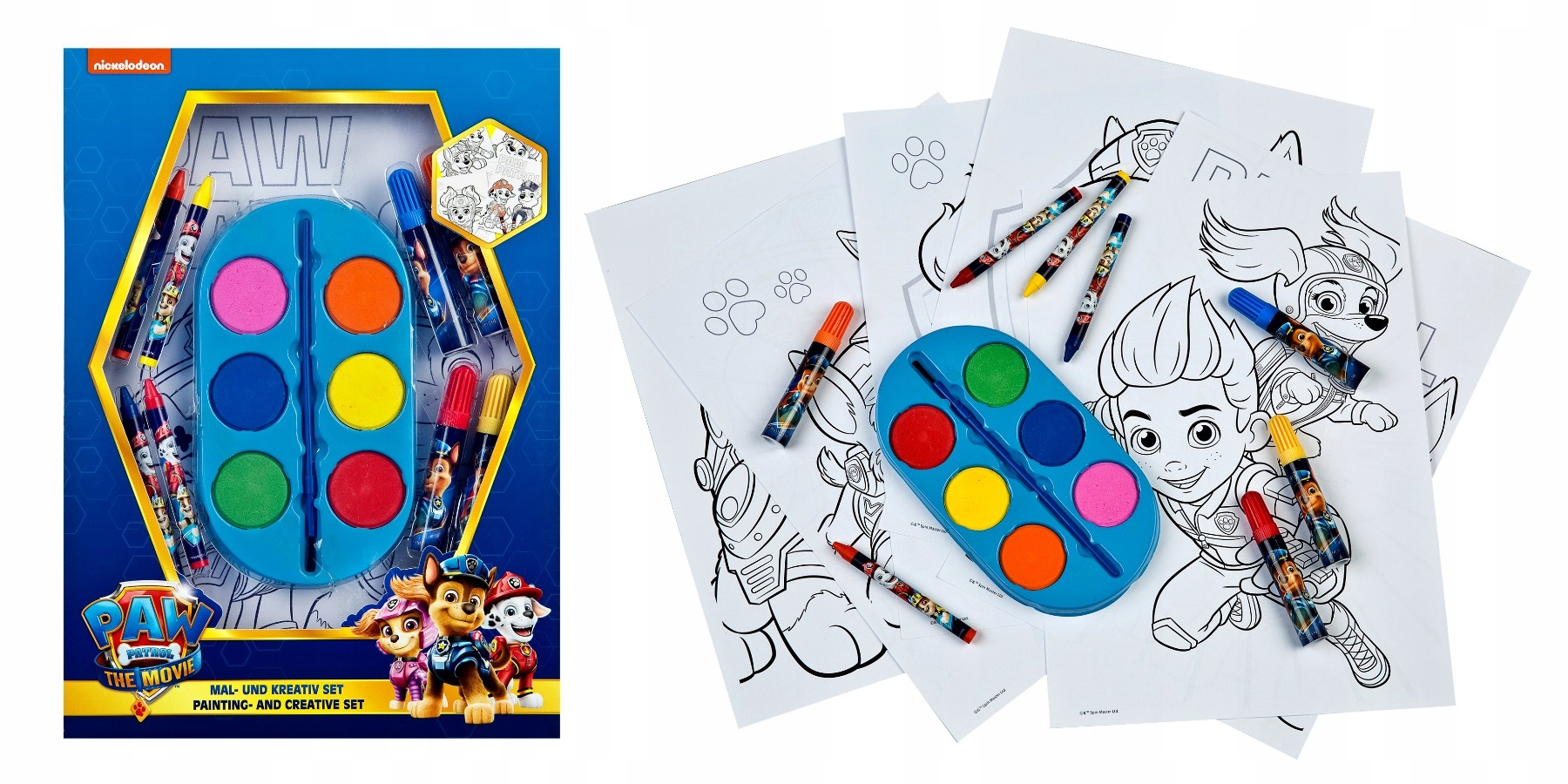 Zestaw Kreatywny Psi Patrol Zestaw plastyczny