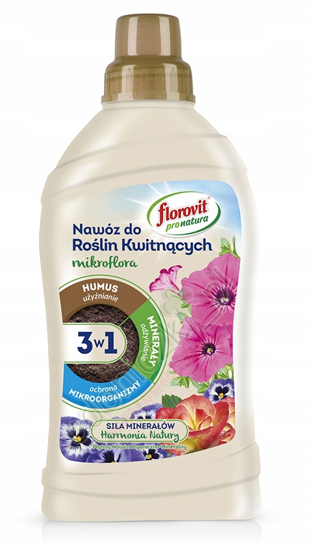 

Nawóz 3w1 Mikroflora Do Roślin Kwitnących 1L