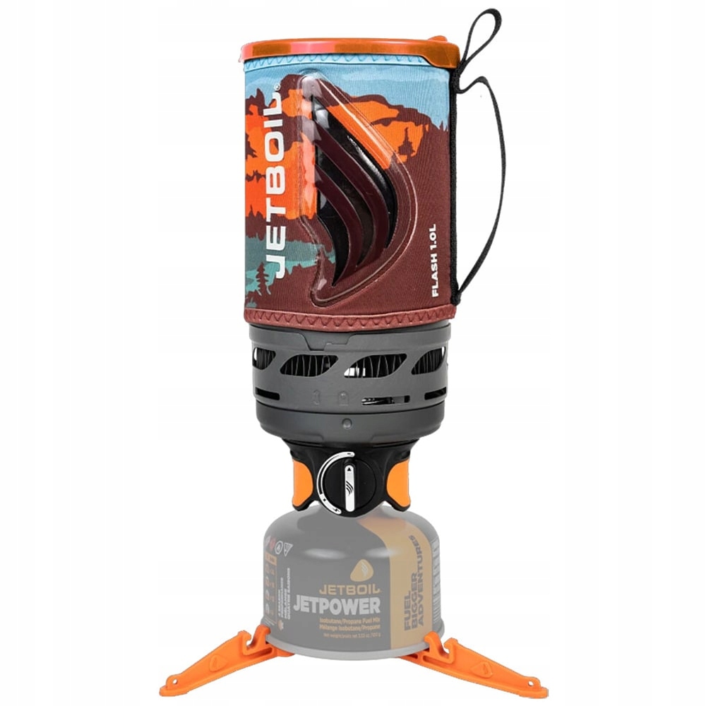 Přenosný turistický vařič Jetboil Flash 2.0 s hrncem Mountainscape