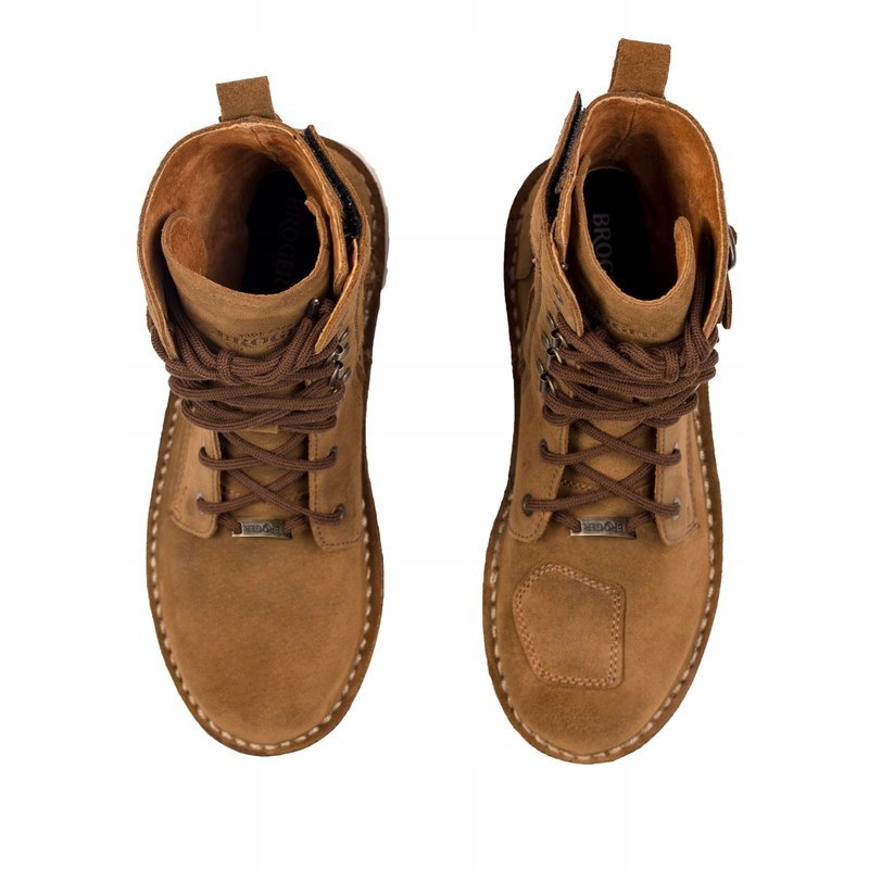 BUTY SKÓRZANE BROGER OHIO COGNAC 47 Producent Broger
