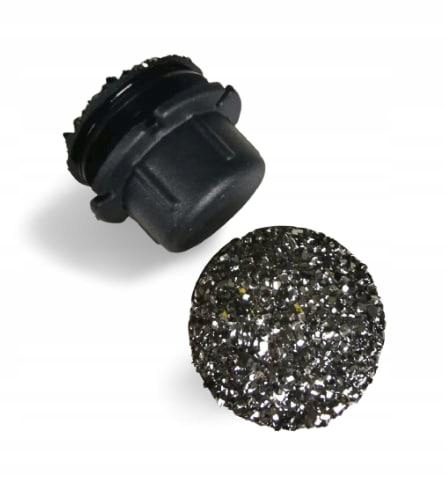 Guzik do torebki obag Moonlight bling grafit