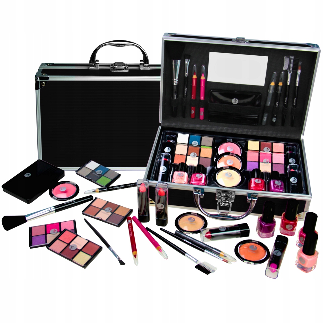 GOTOWY* PREZENT NA URODZINY ZESTAW KOSMETYKI DLA DZIEWCZYNKI 9-16 LAT 46EL Stan opakowania oryginalne