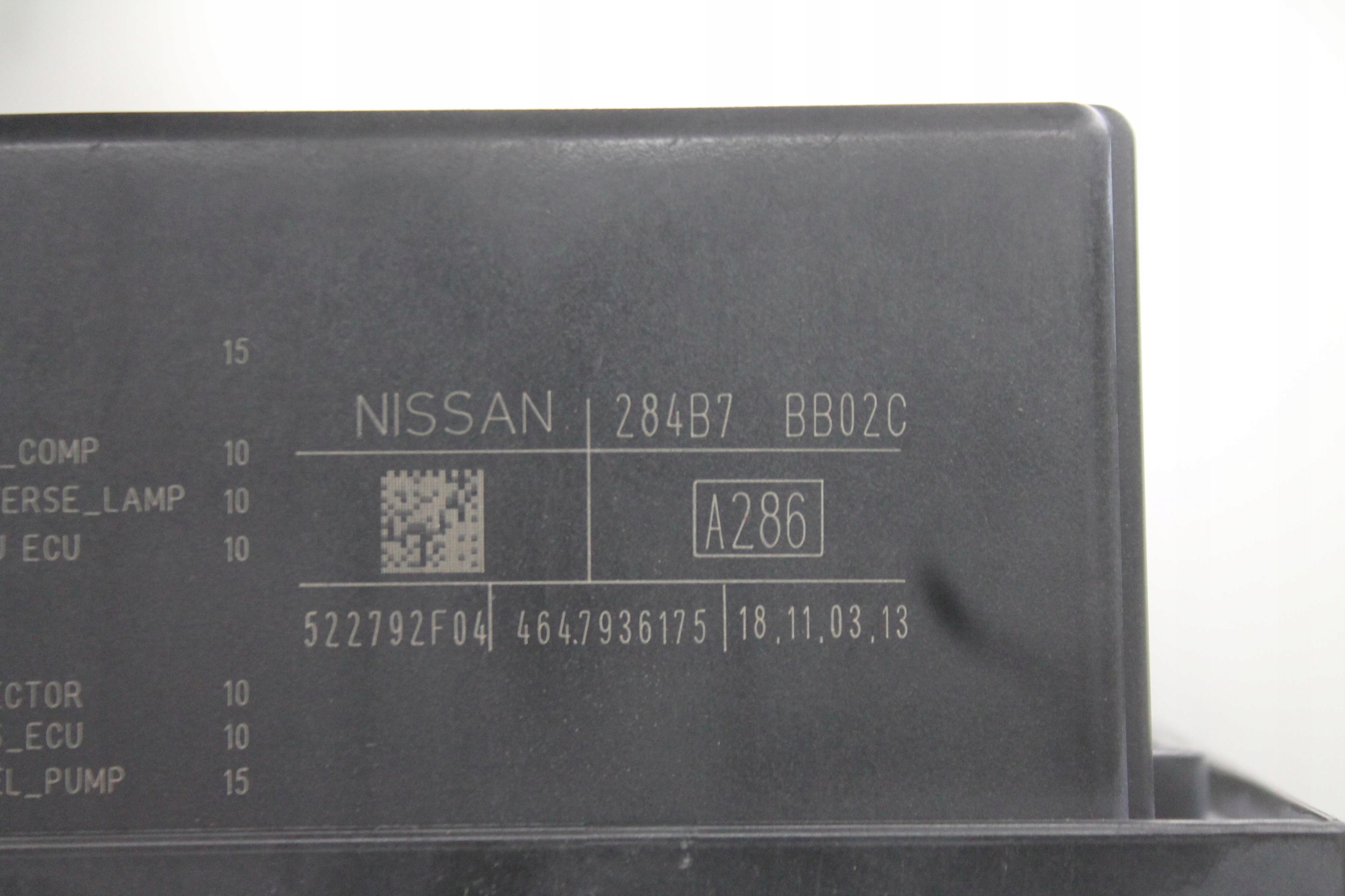 module control unit BSI 284B7BB02C QASHQAI J10 LIFT 1.6 DCI 09-13