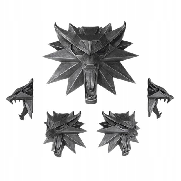 Nástěnná dekorace Vlk 15 x 15 cm Zaklínač