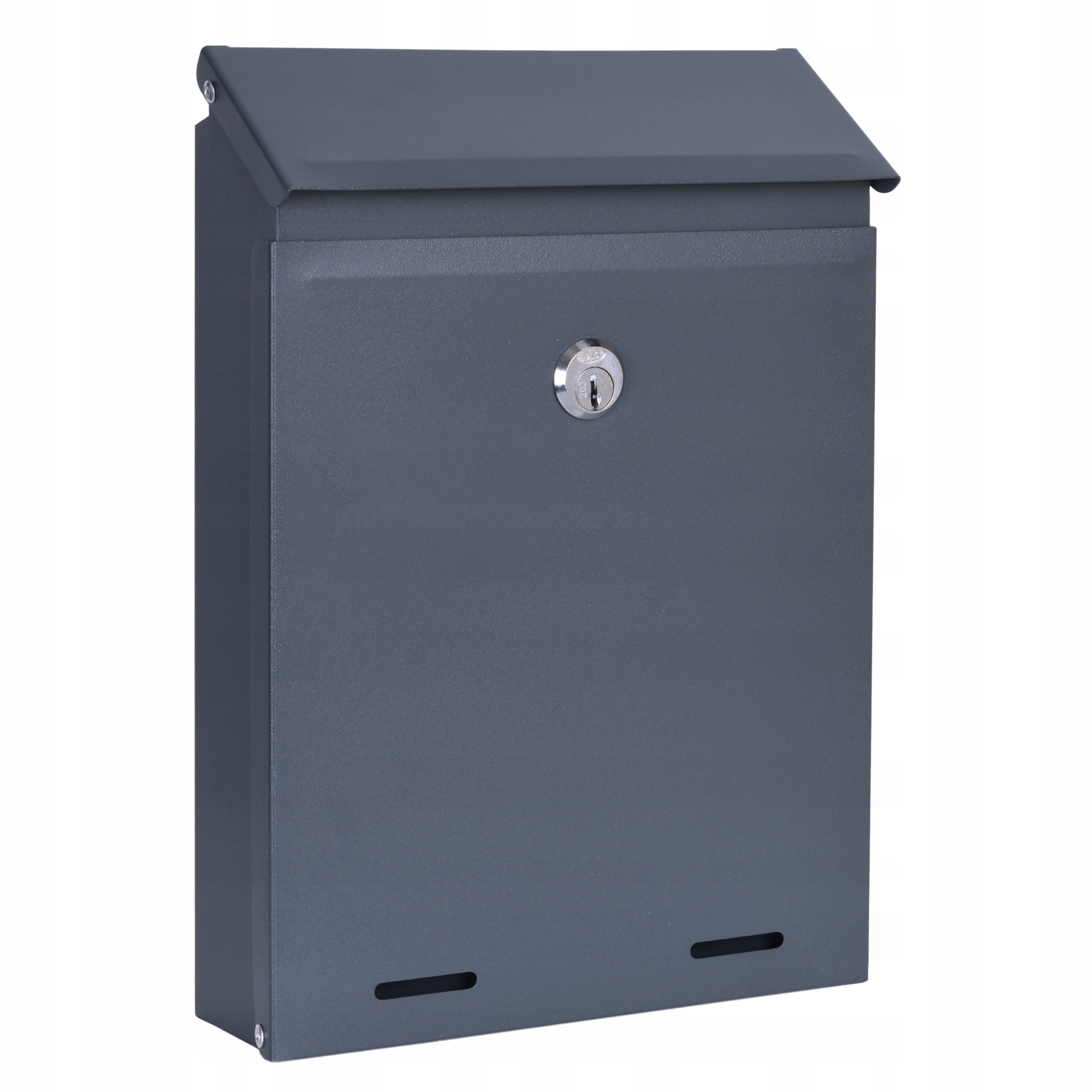 Poštovní Schránka Poštovní Antracit Matná Na Dopisy Novin Odolná Vhozová Skříň