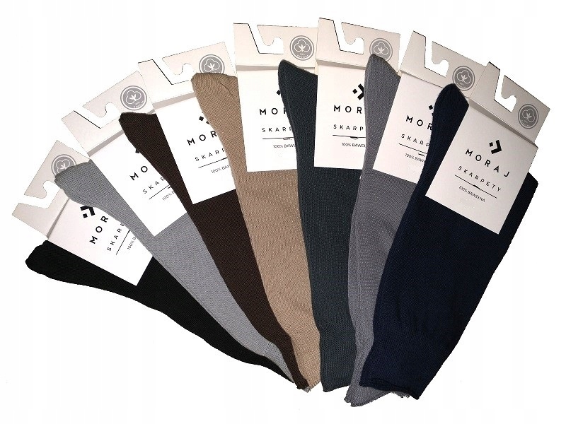 

Skarpety Moraj Gładkie 100 % bawełna 42 43 44