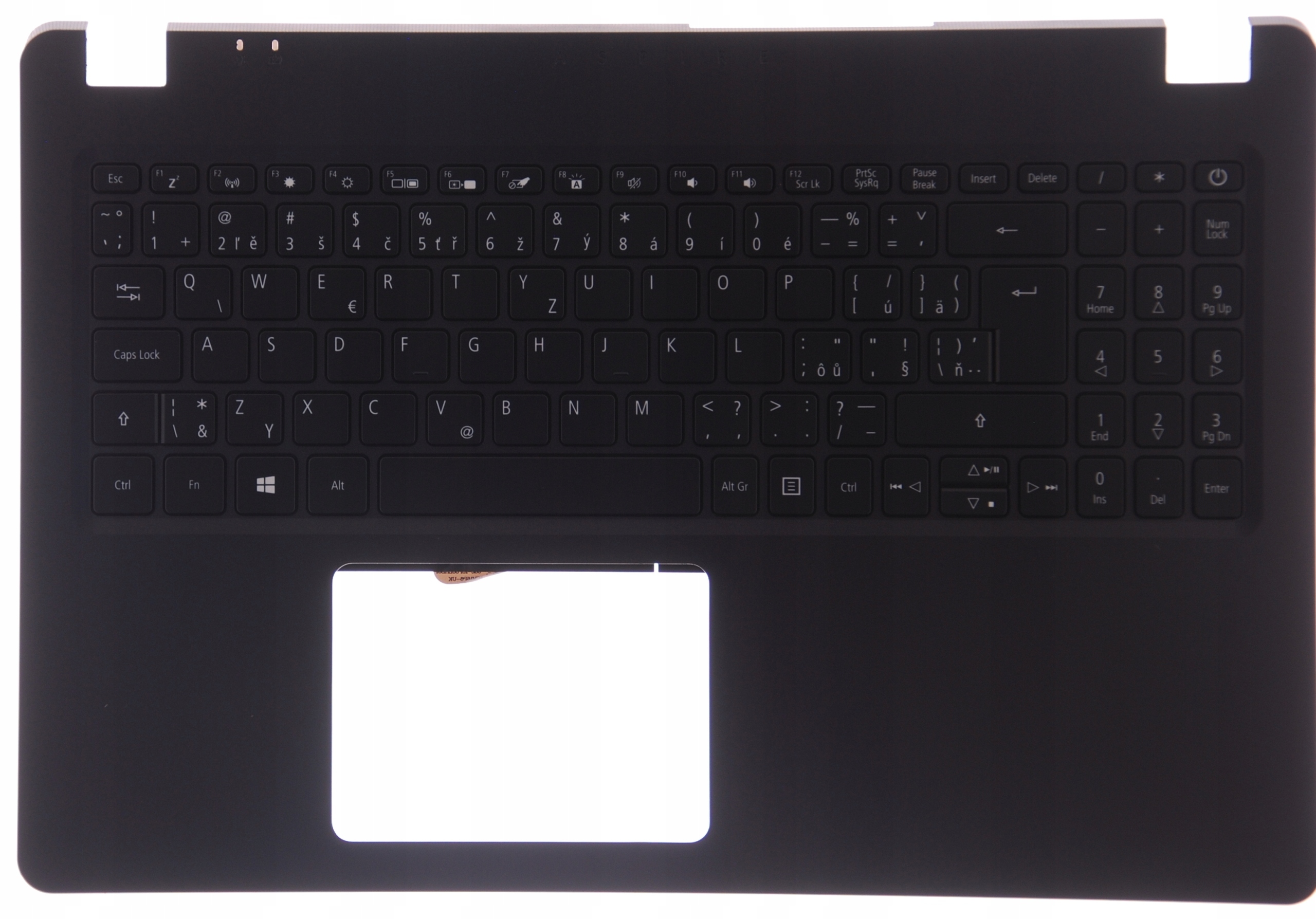 Palmrest s klávesnicí Acer Aspire A515-43 Cz Sk A+