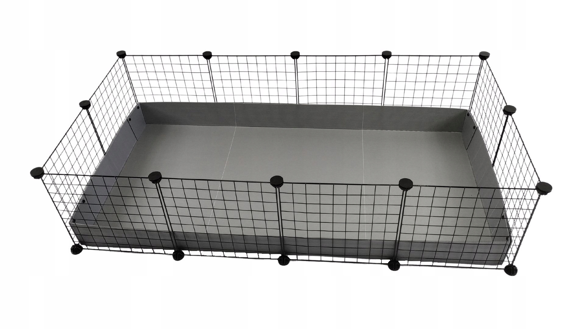 C&amp;C Modulární klec pro morče, králíka, ježka 145 x 75 cm (4x2)