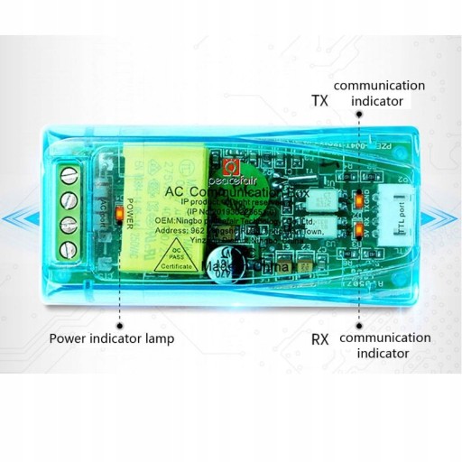 PZEM-004T 3.0 Version Communication Module TTL Kod producenta 9848397540621