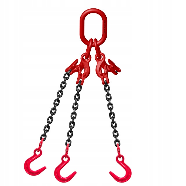 Řetězový závěs 3C 2.36T 6 m, průměr, hák.