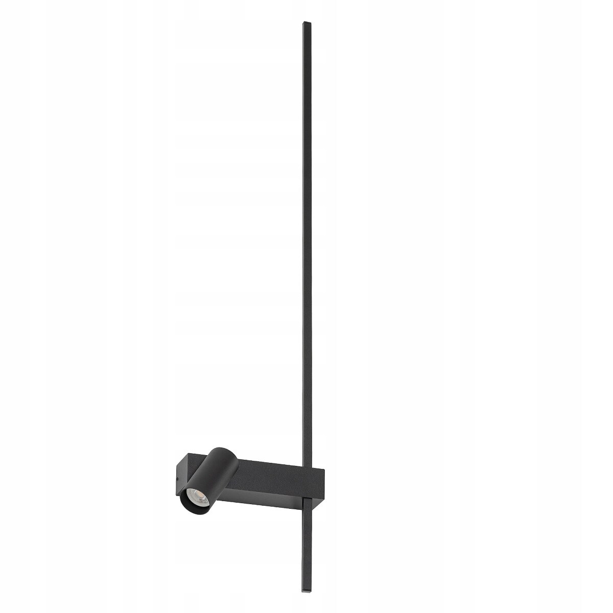 Kinkiet Led Nowodvorski Easy 380 lm 80 cm Czarny Aluminiowy Ciepły Prawy