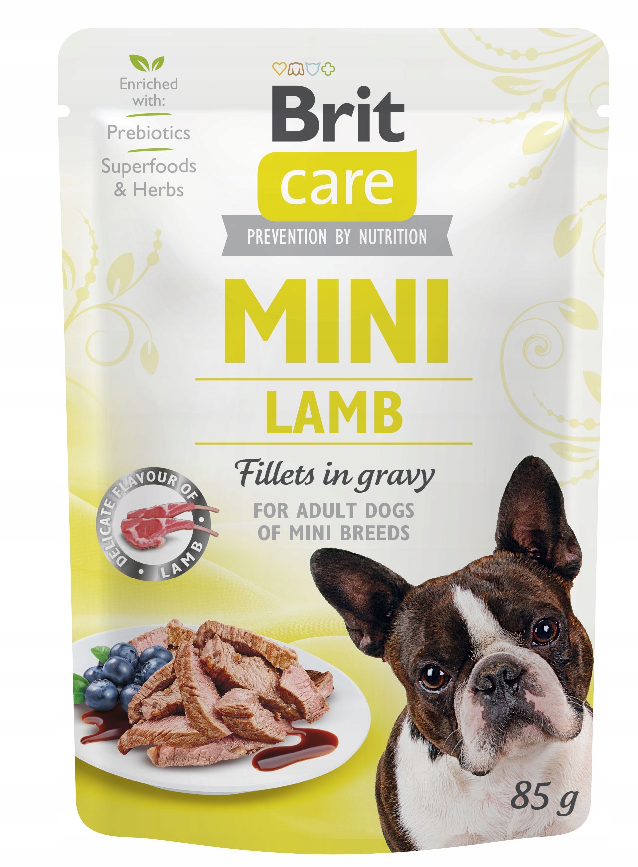 Levně Brit Premium Vlhké krmivo pro psy Adult Small breed Jehněčí 24x85 g