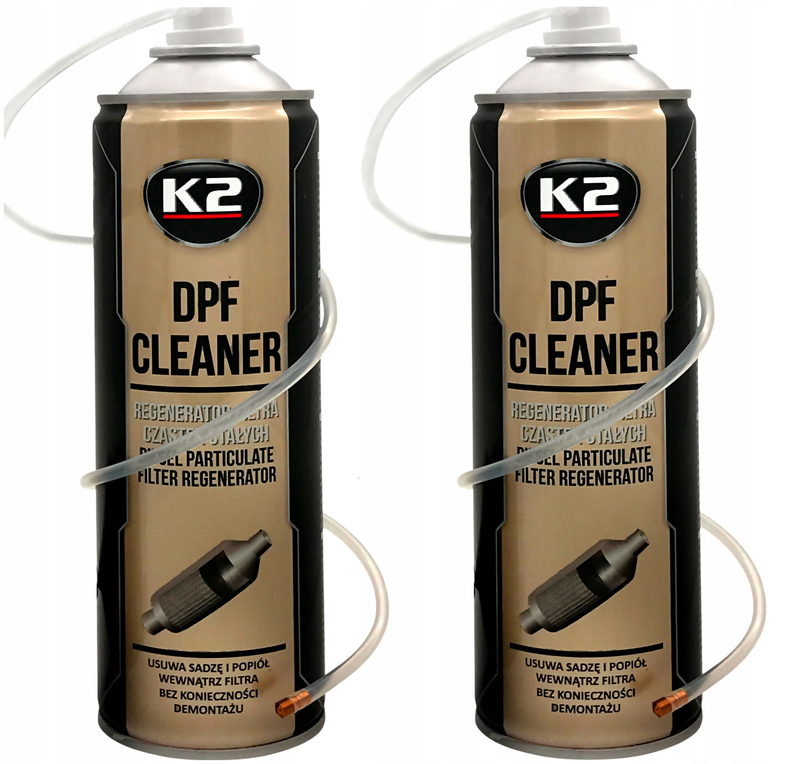 2× Regenerator filtra cząstek stałych DPF Cleaner 500 ml W150 K2