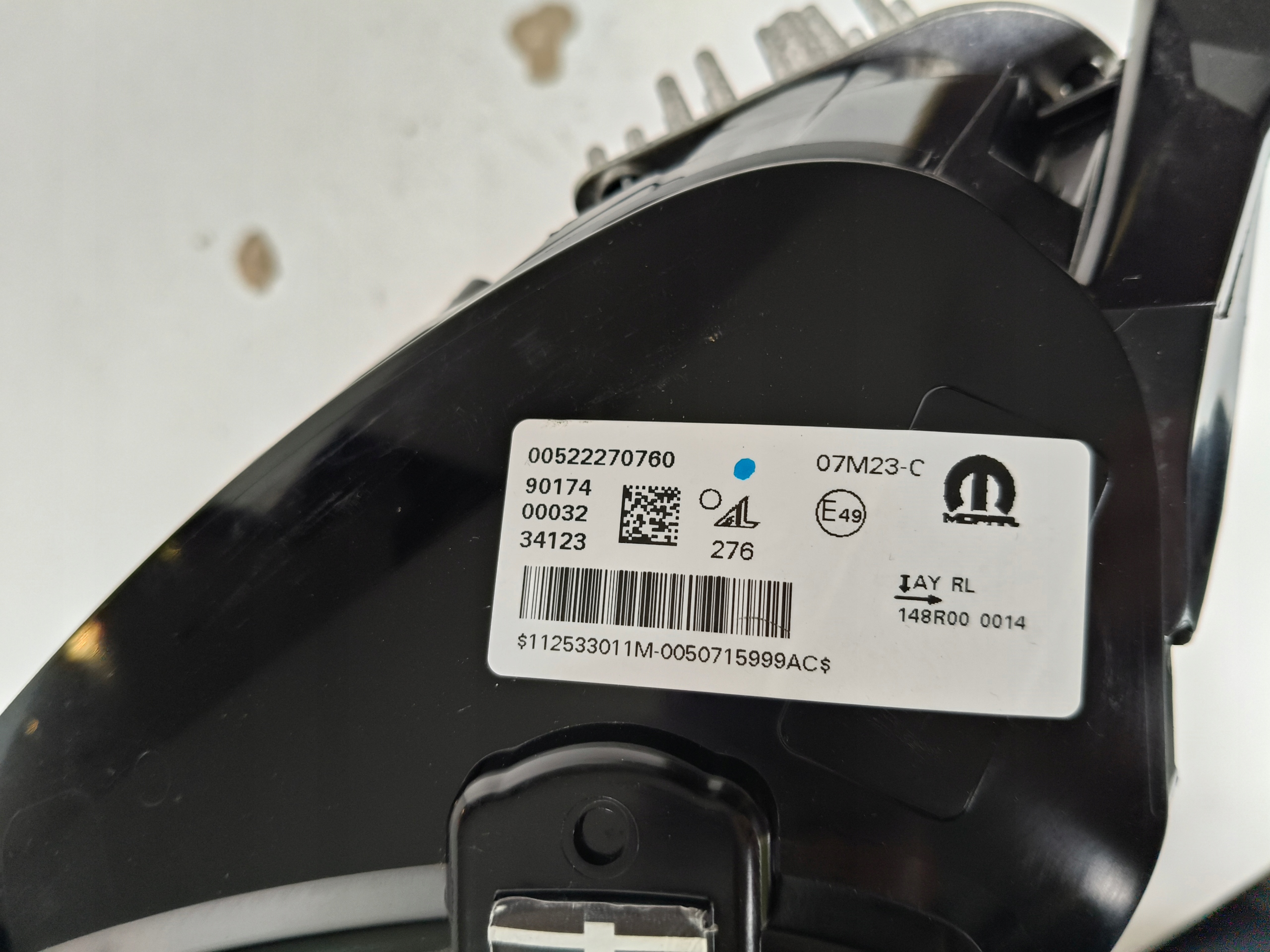 indicator left FIAT 500 II 20- LED