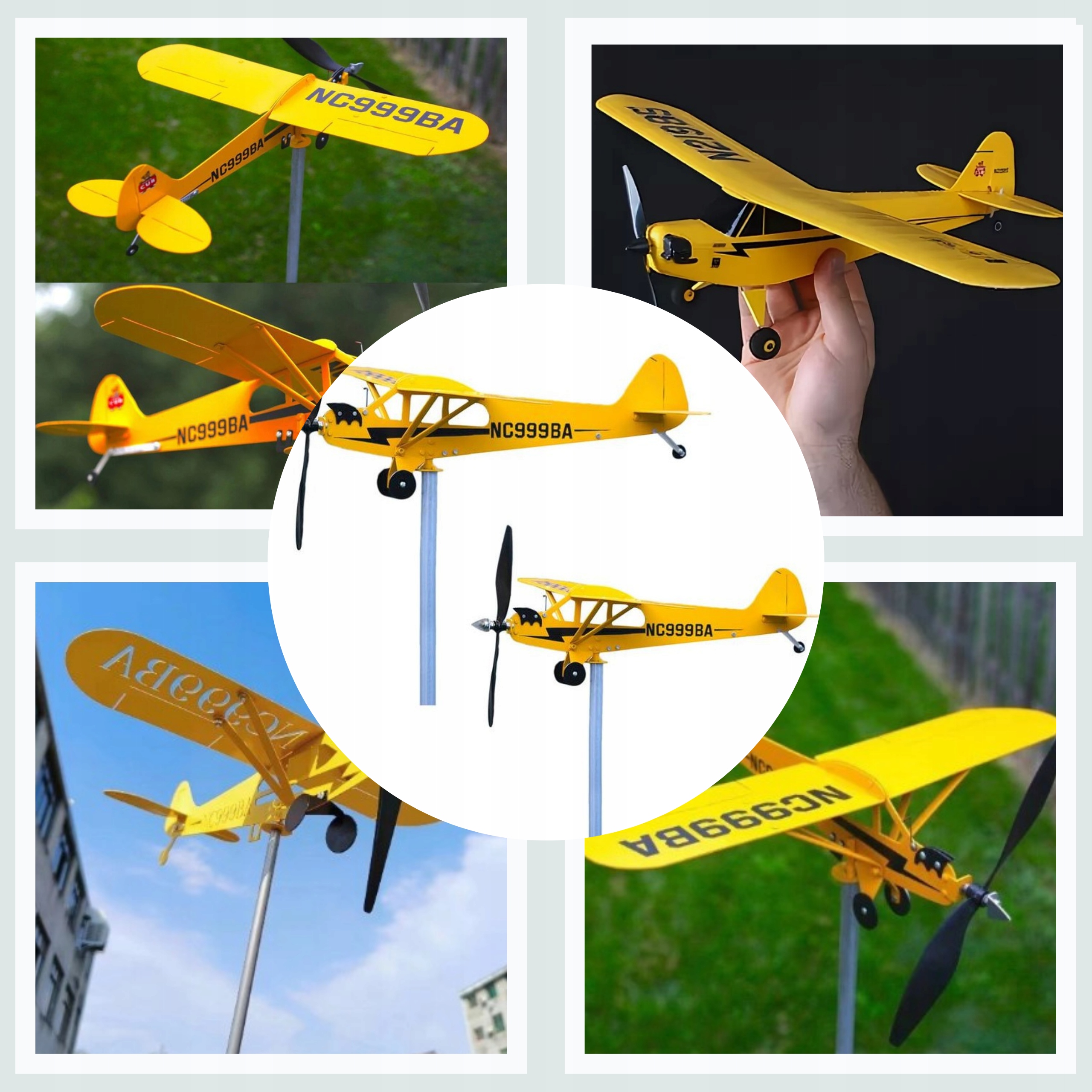 SAMOLOT OGRODOWY DACHOWY WIATROWSKAZ WIATRAK Kod producenta zqy