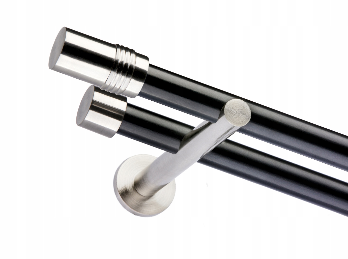 Garnýž Jednoduchý Fero 19+19 MM 320 CM Garnýž Stropní Nástěnný 2 Barvy
