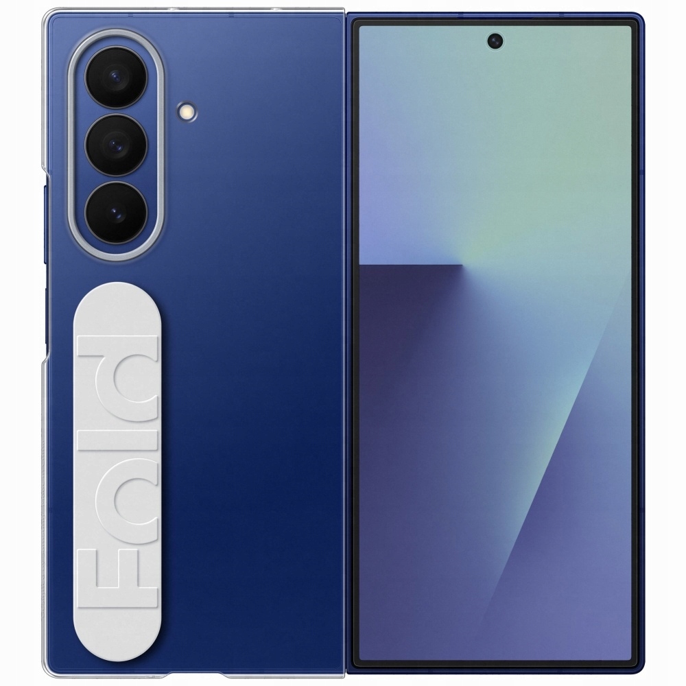 Pouzdro Samsung Clear Grip Case pro Galaxy Z Fold7 je průhledný