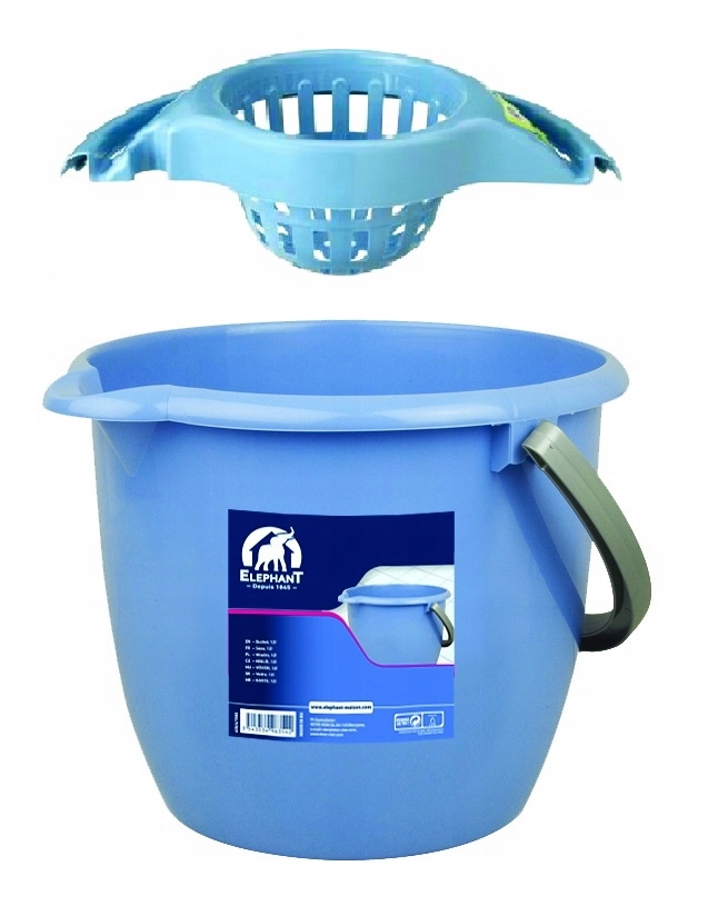 

Wiadro 12 L z wyciskaczem do mopa classic Elephant