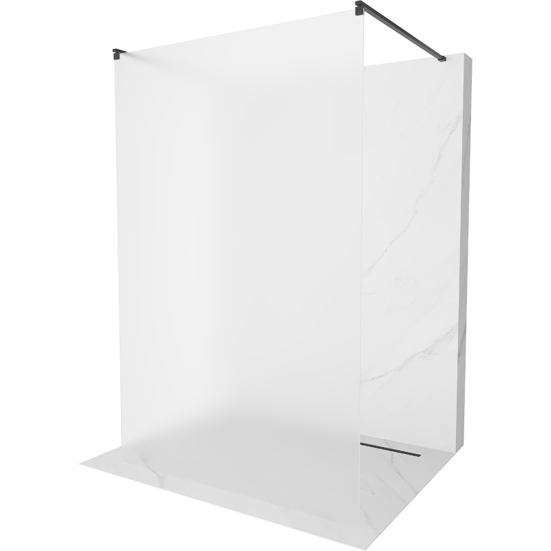 Mexen Kioto sprchová zástěna 110 x 200 cm, Černá