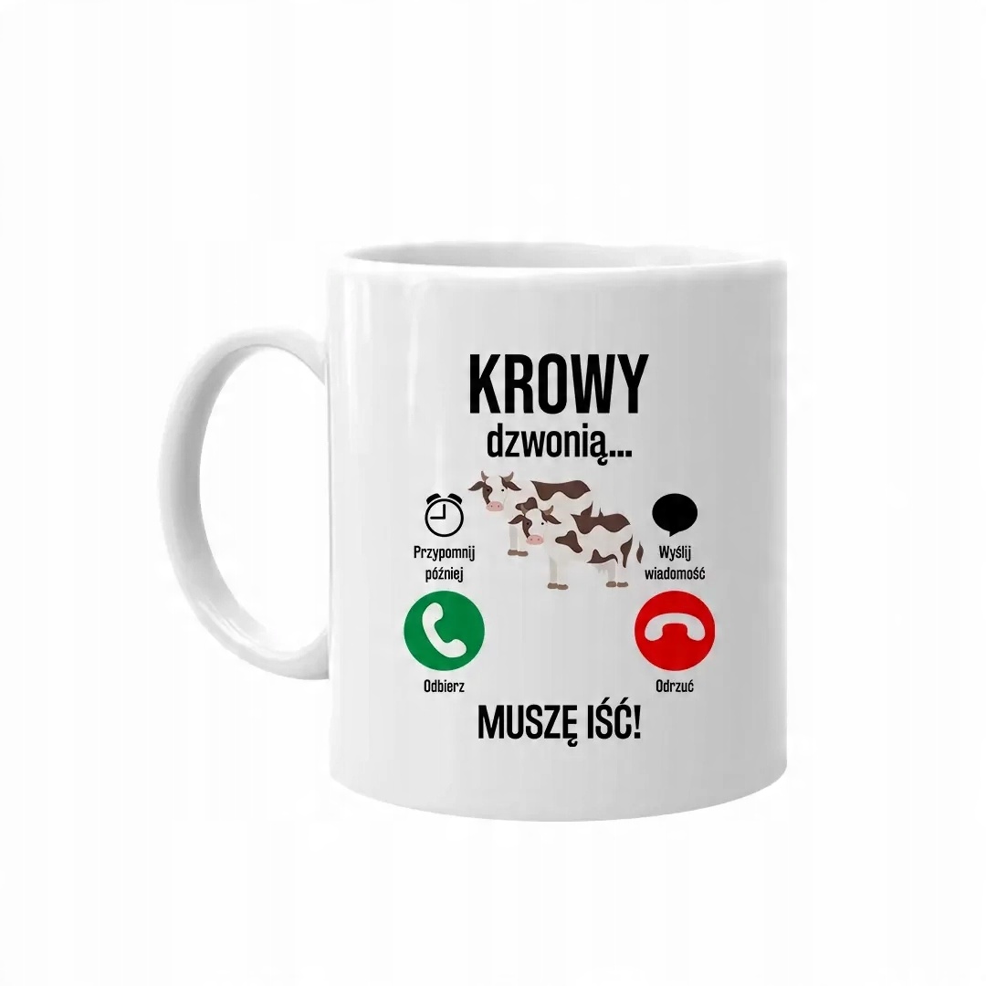 

Kubek Krowy Dzwonią Dla Hodowcy Krów