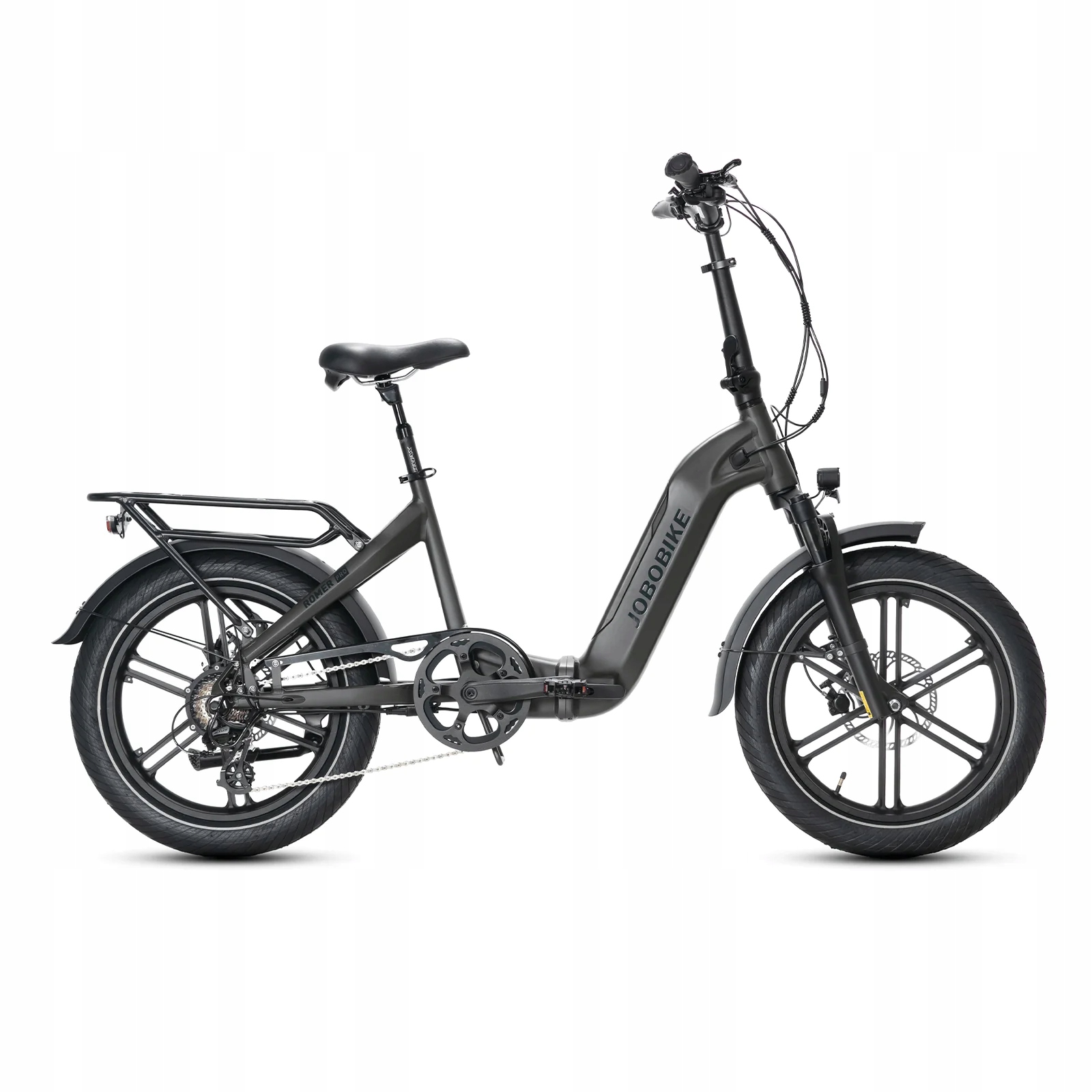 Jobobike Rower Elektryczny Romer Pro Dark Olive Zasięg Nowoczesny