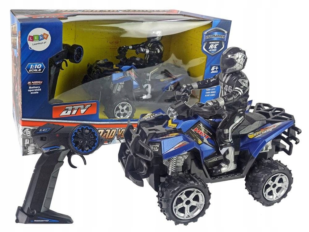 

Quad Zdalnie Sterowany Motocykl Rc Na Pilota Aku