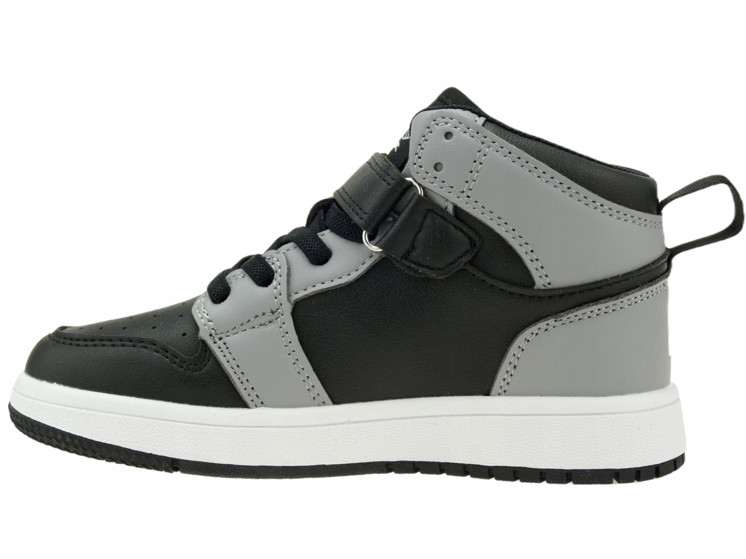 ADIDASY CHŁOPIĘCE WYSOKIE BUTY DZIECIĘCE SPORTOWE WKŁ. SKÓRA LEKKIE R.31 Kolor czarny