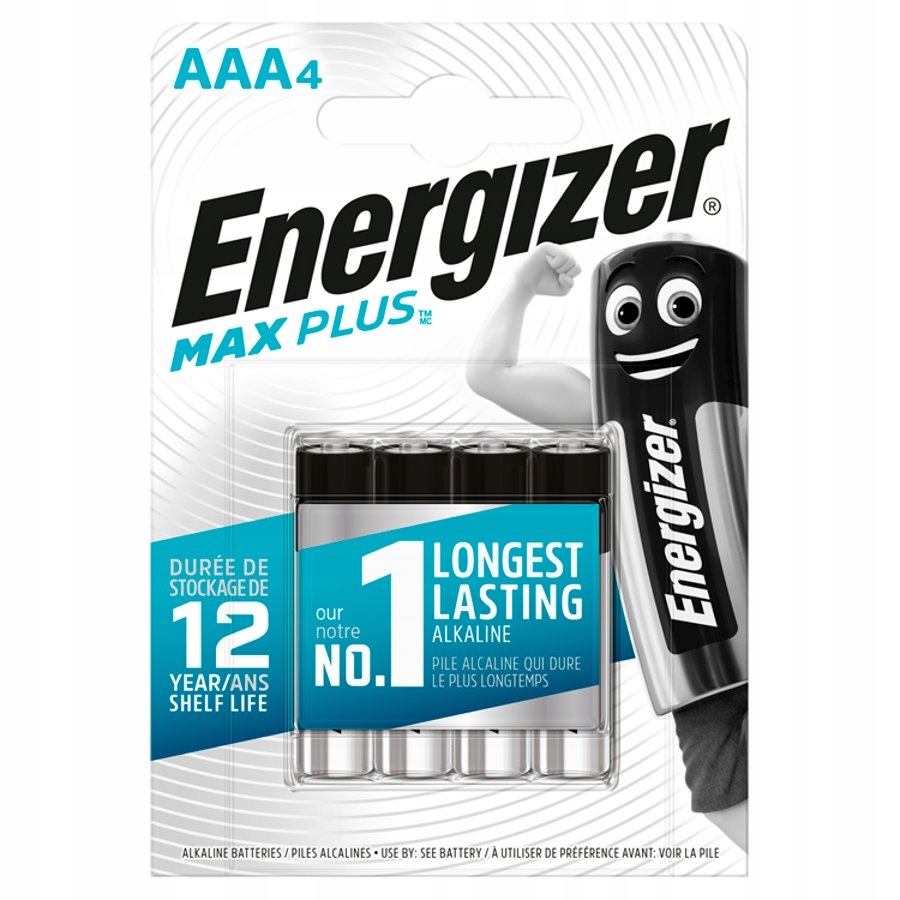 

4x Bateria alkaliczna Energizer Aaa Max Plus R3