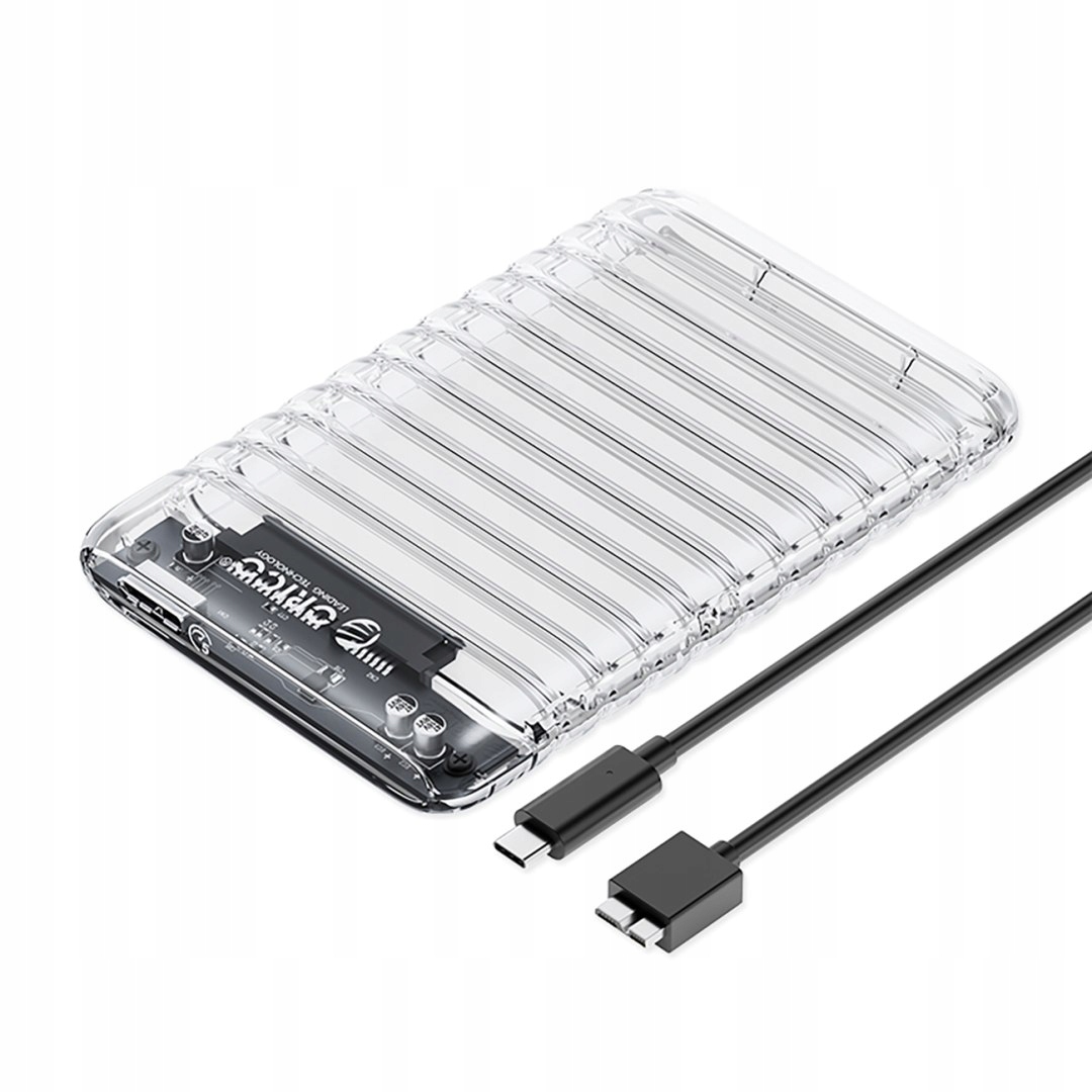 Kieszeń obudowa na dysk 2139U3-V1 2.5'' Hdd Ssd Usb Micro-B 5Gb/s przez