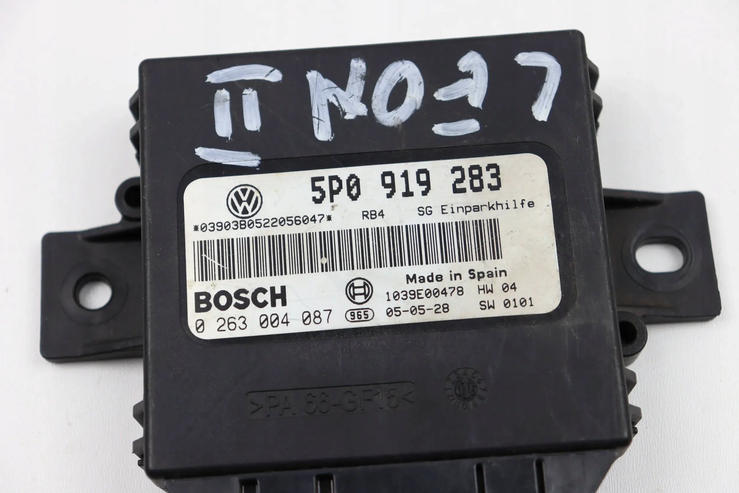 SEAT LEON II ALTEA TOLEDO III modulo parcheggio CZUJNIKOW PDC 5P0919283
