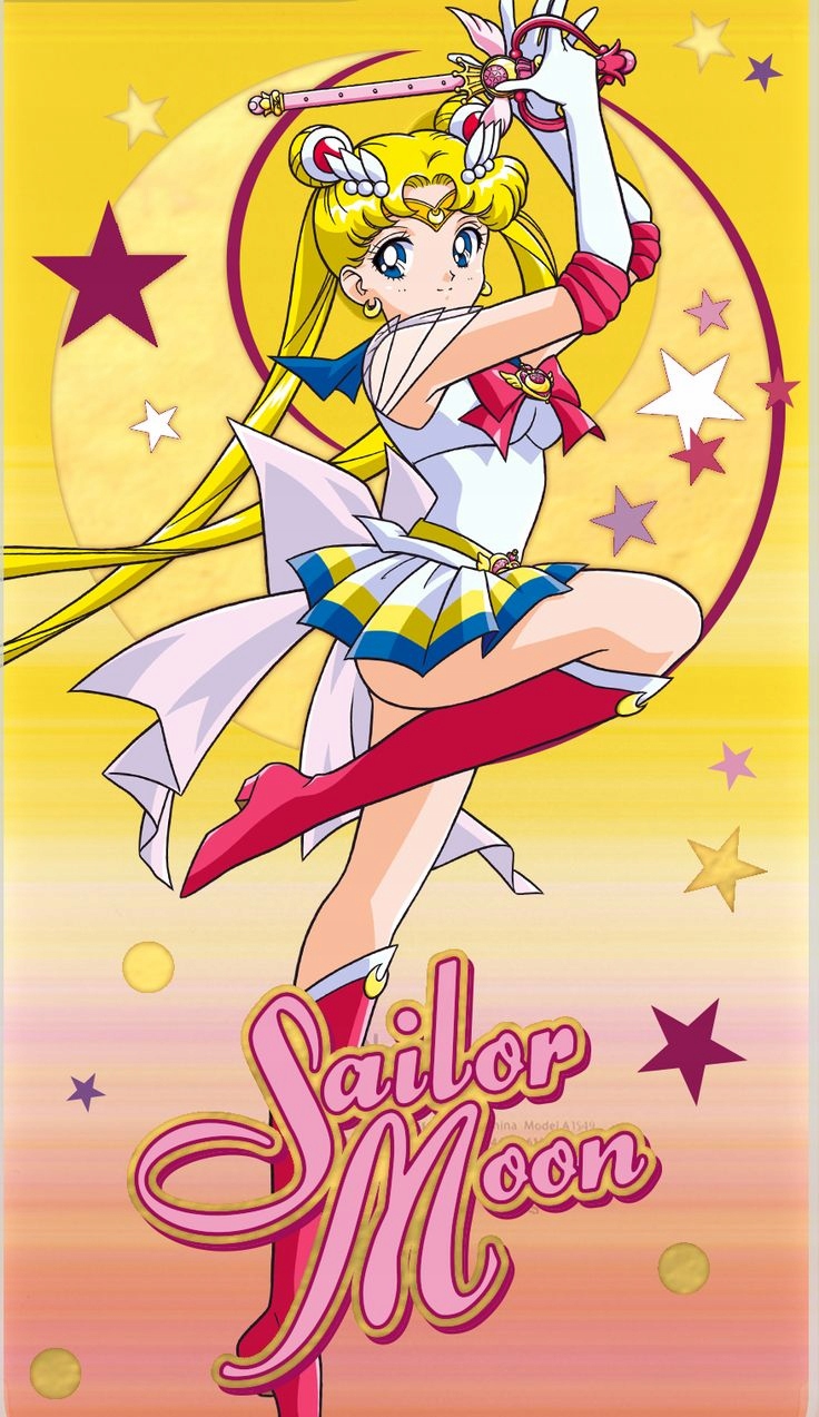 Naklejka 3D na Samochód Auto Gadżety Wodoodporna Sailor Moon Anime 1