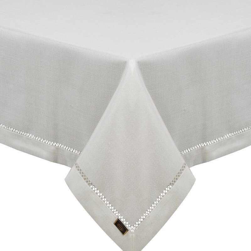 Obrus Dekoracyjny Z Mereżką Emily 145X280 Biały