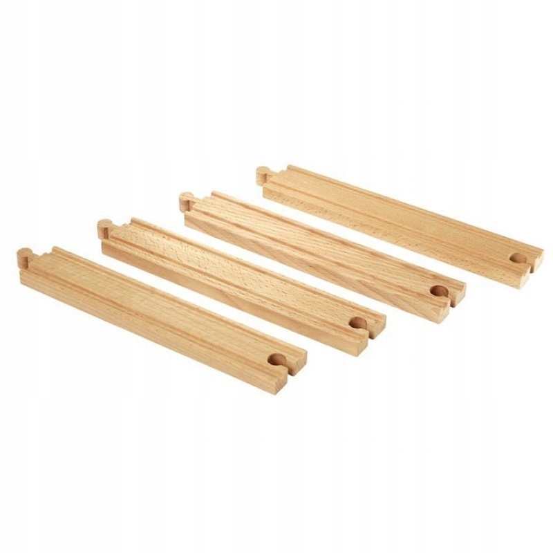 BRIO 33341 ZESTAW 4 TORÓW PROSTYCH DŁUGICH