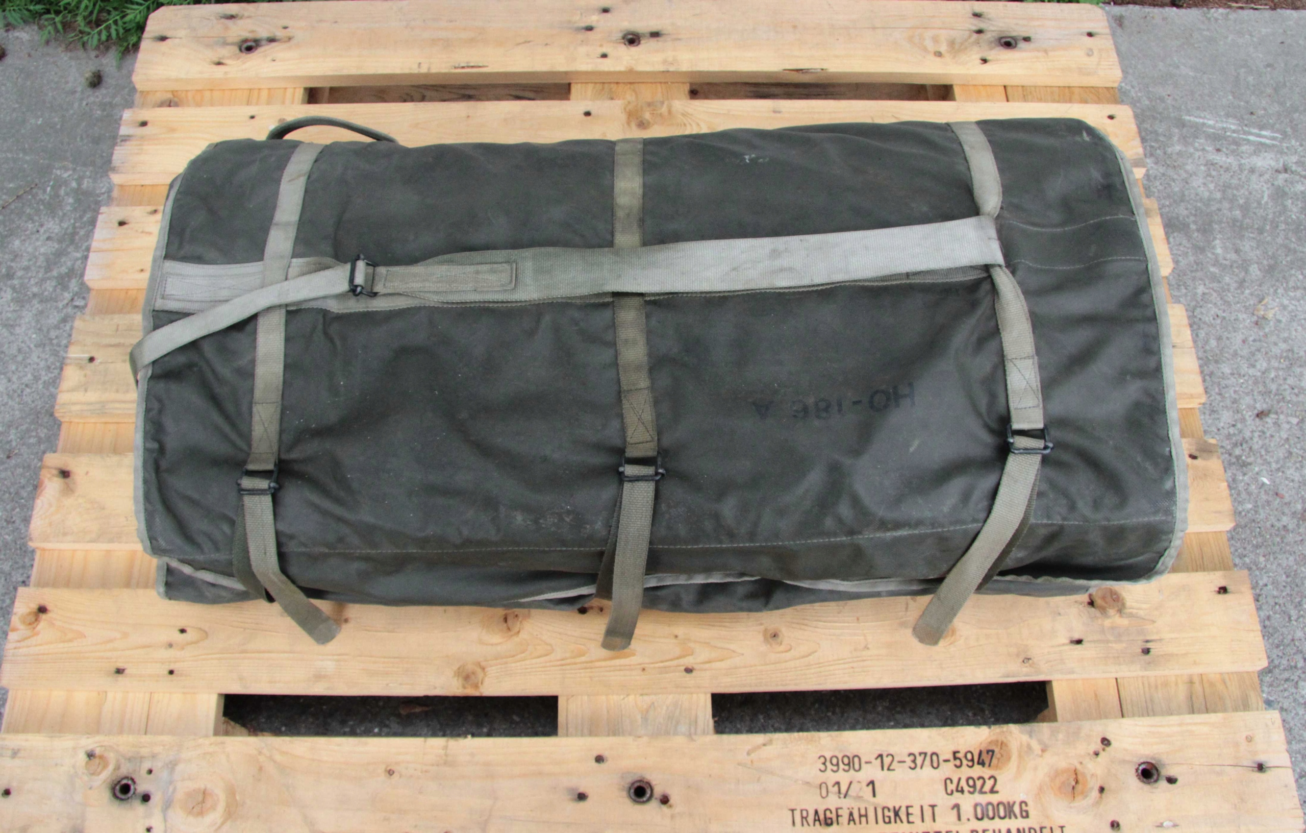 Твердый десантный полевой рангоут 9M X 50mm полный комплект