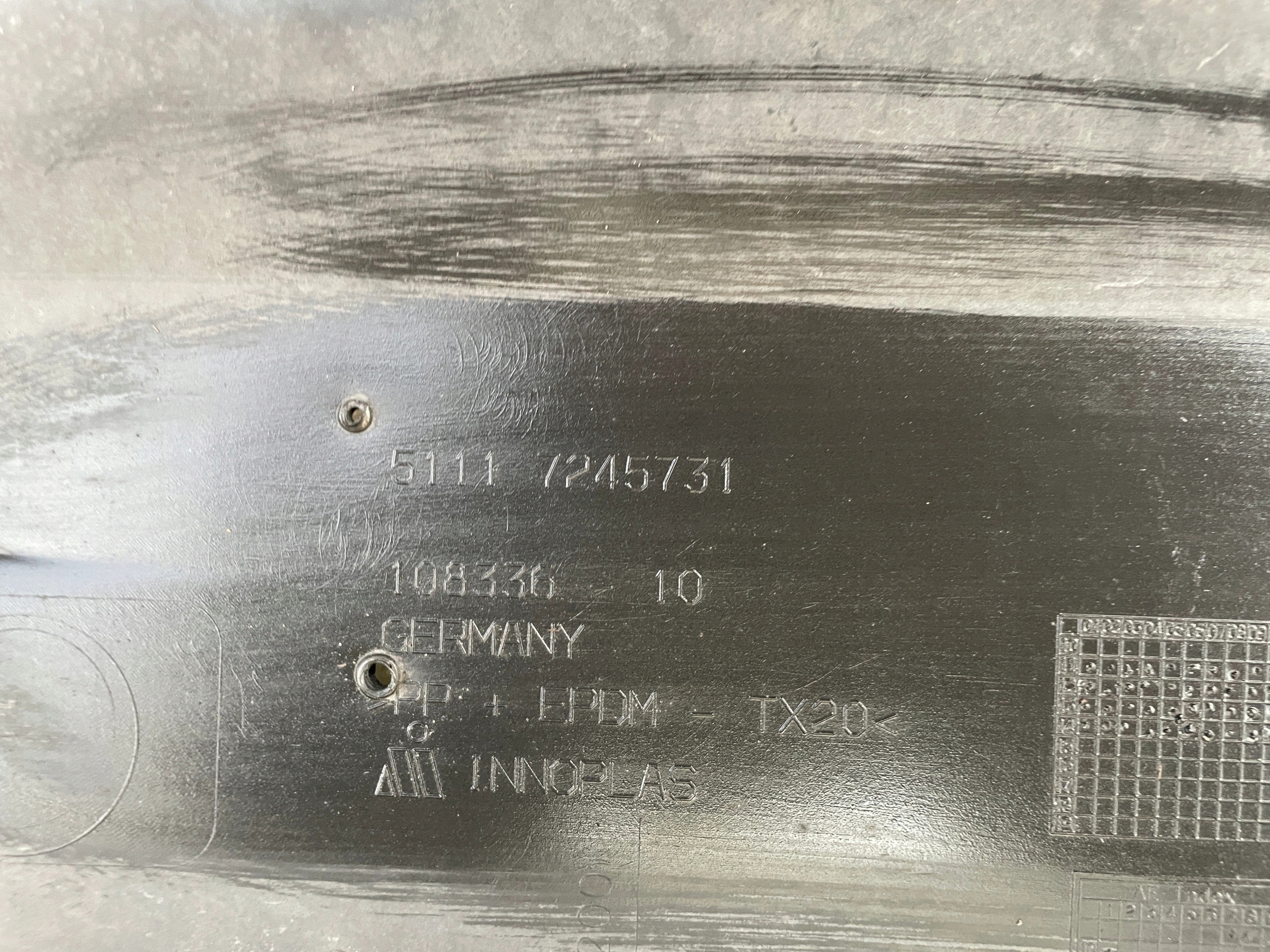 Bmw 1 11- F20 F21 bumper front front