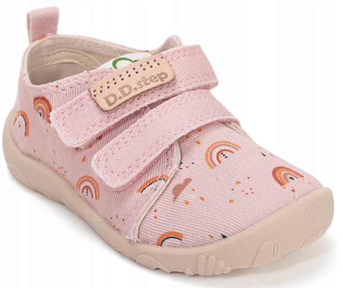 Tenisówki trampki D.d.step C086-61515M Baby Pink na rzepy roz.31