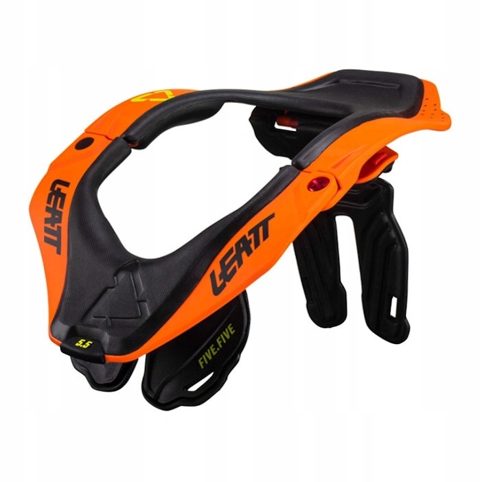 Chránič krku Leatt 5.5 Citrus oranžový čierny Darčeky