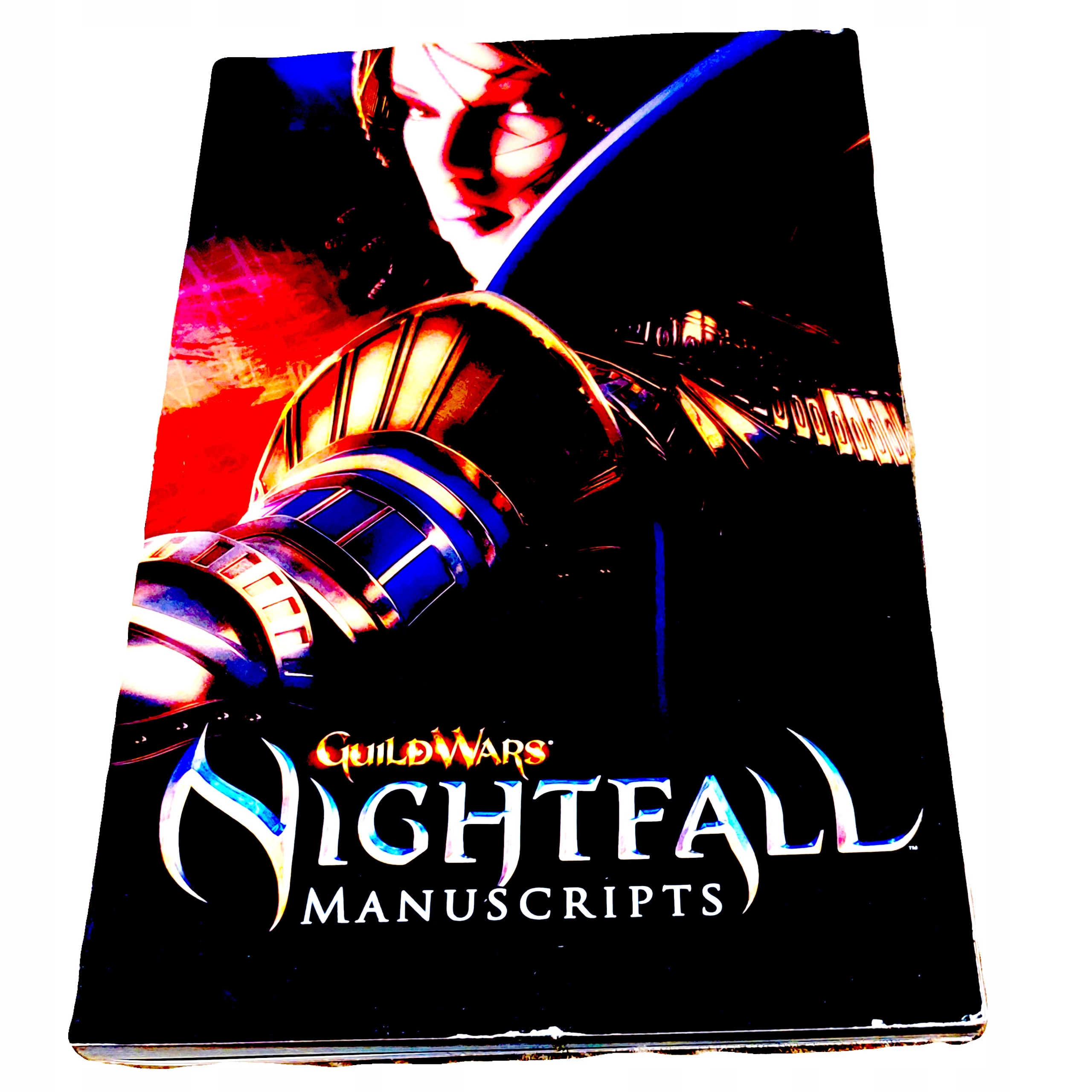 GUILD WARS NIGHTFALL MANUSCRIPT KSIĄŻECZKA Z GRY