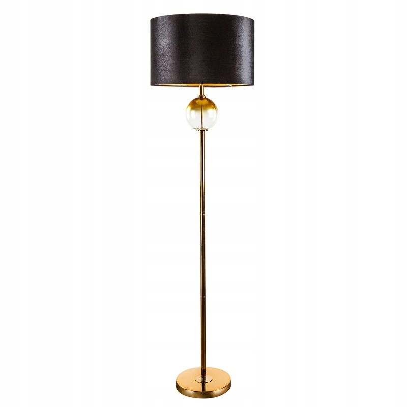 Lampa kaja 43x157 černá