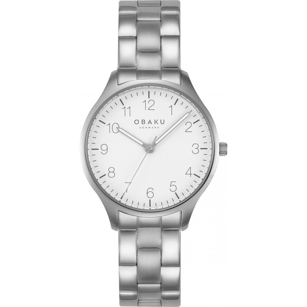 Dámské hodinky Obaku Denmark V260LXCWSC-DAF stříbrné