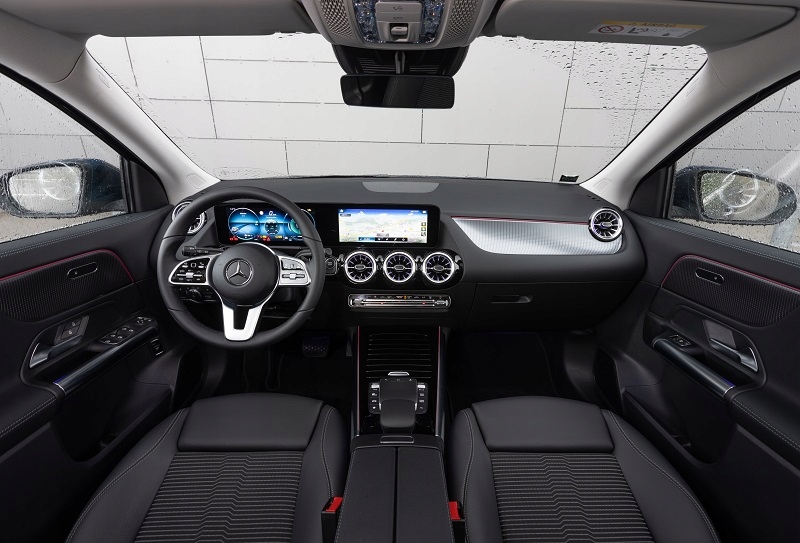 Ochranná fólia Ppf na interiér – Mercedes Eqa – Priehľadná ochrana interiéru