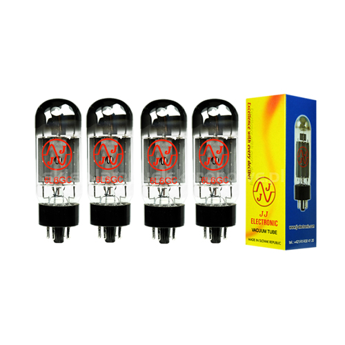 6L6GC JJ-Electronic 4 ks vybraná štvorcová farba